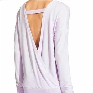 Athleta open back top